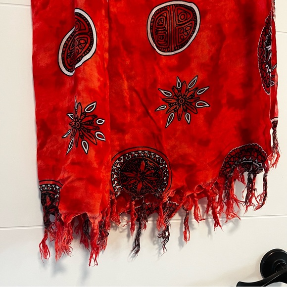 Y2K Sarong-Style Wrap Skirt - Picture 3 of 6